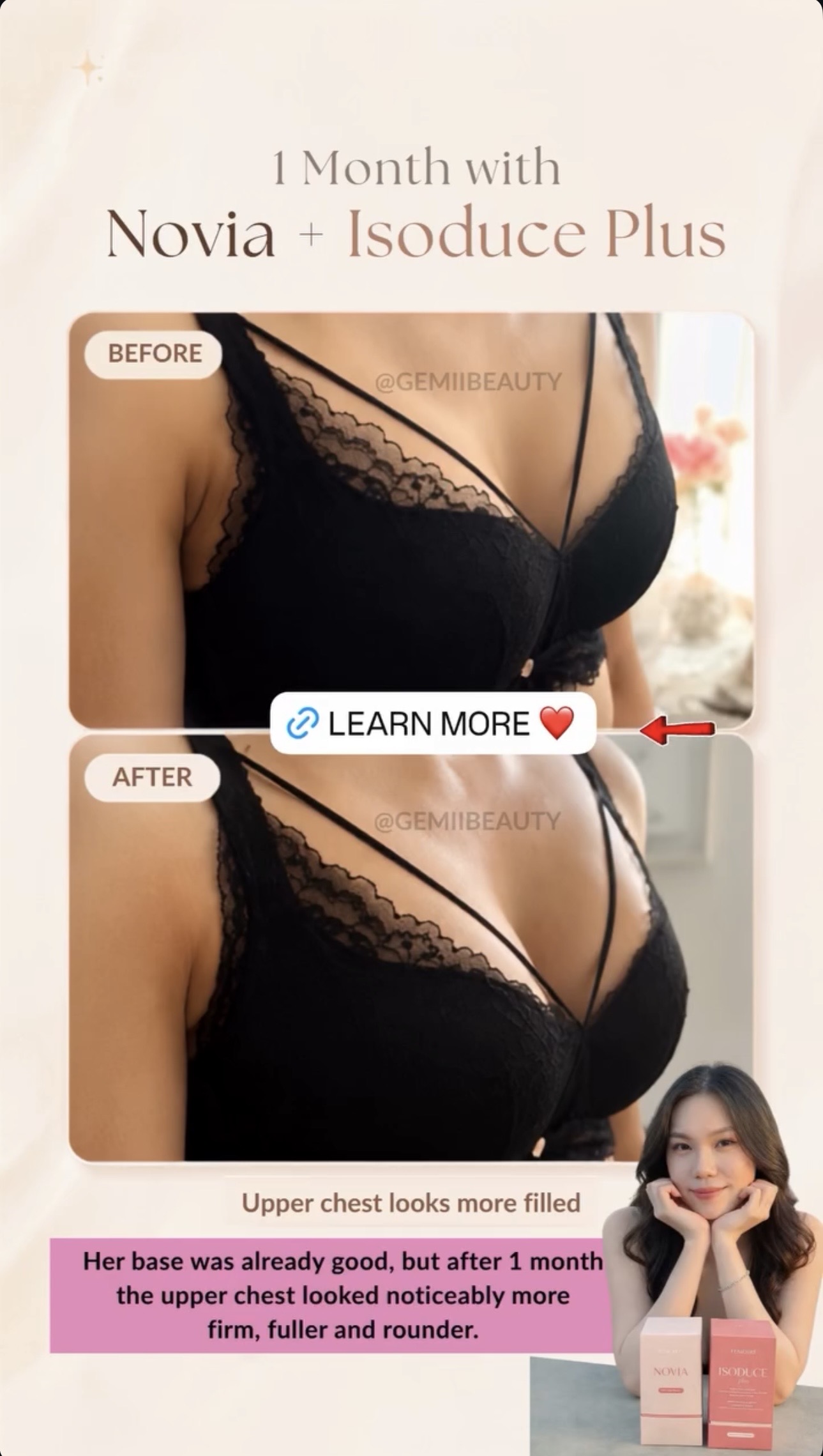 Customer progress after one month