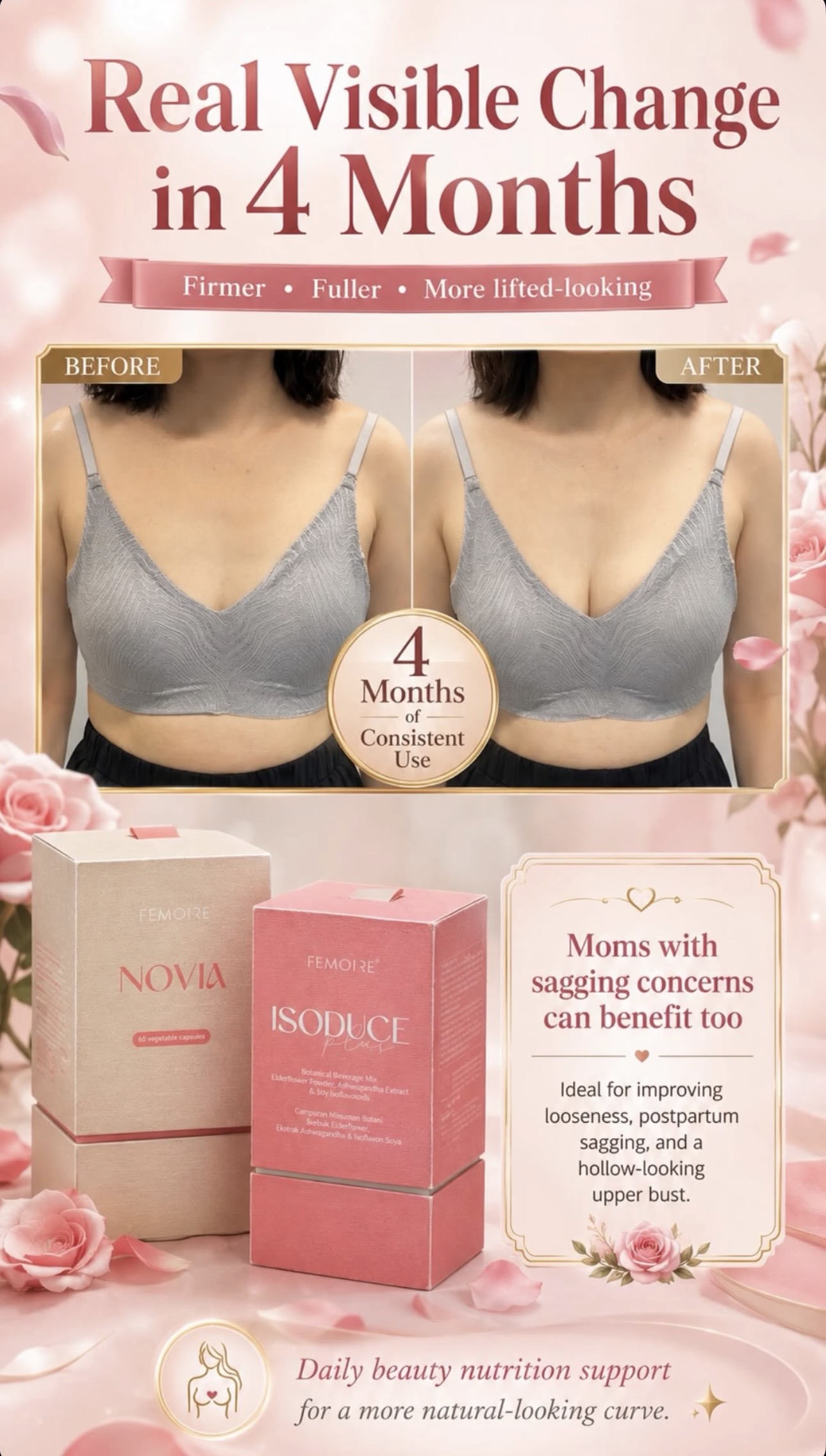 Customer progress after four months