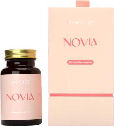 Novia bottle and box