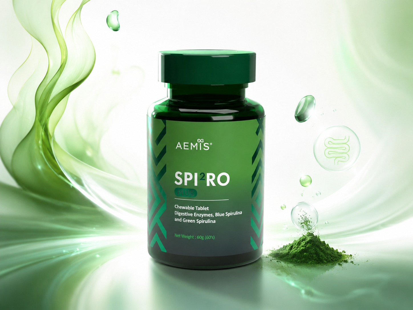 Spi²ro Plus 螺旋藻 + 消化酵素