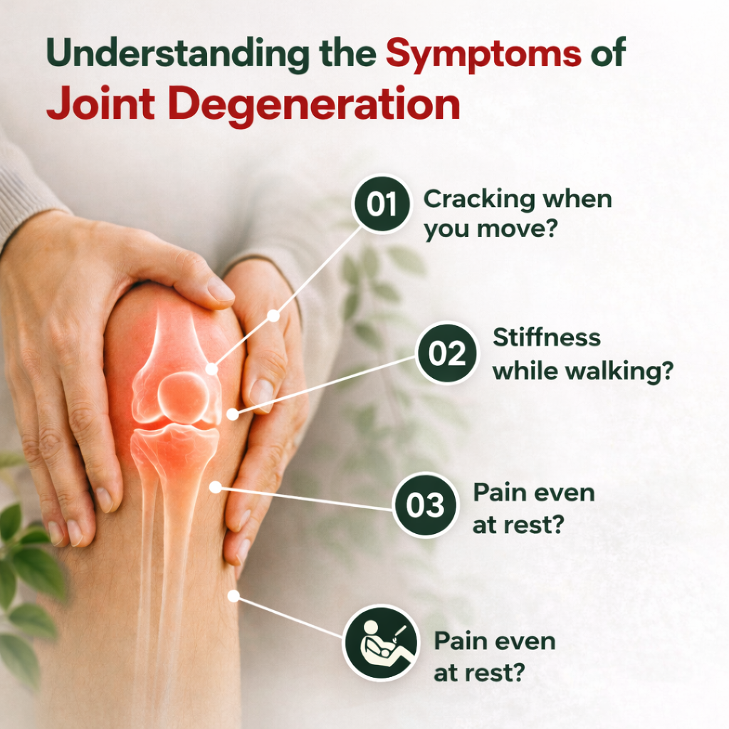 Symptoms Of Joint Degenerations