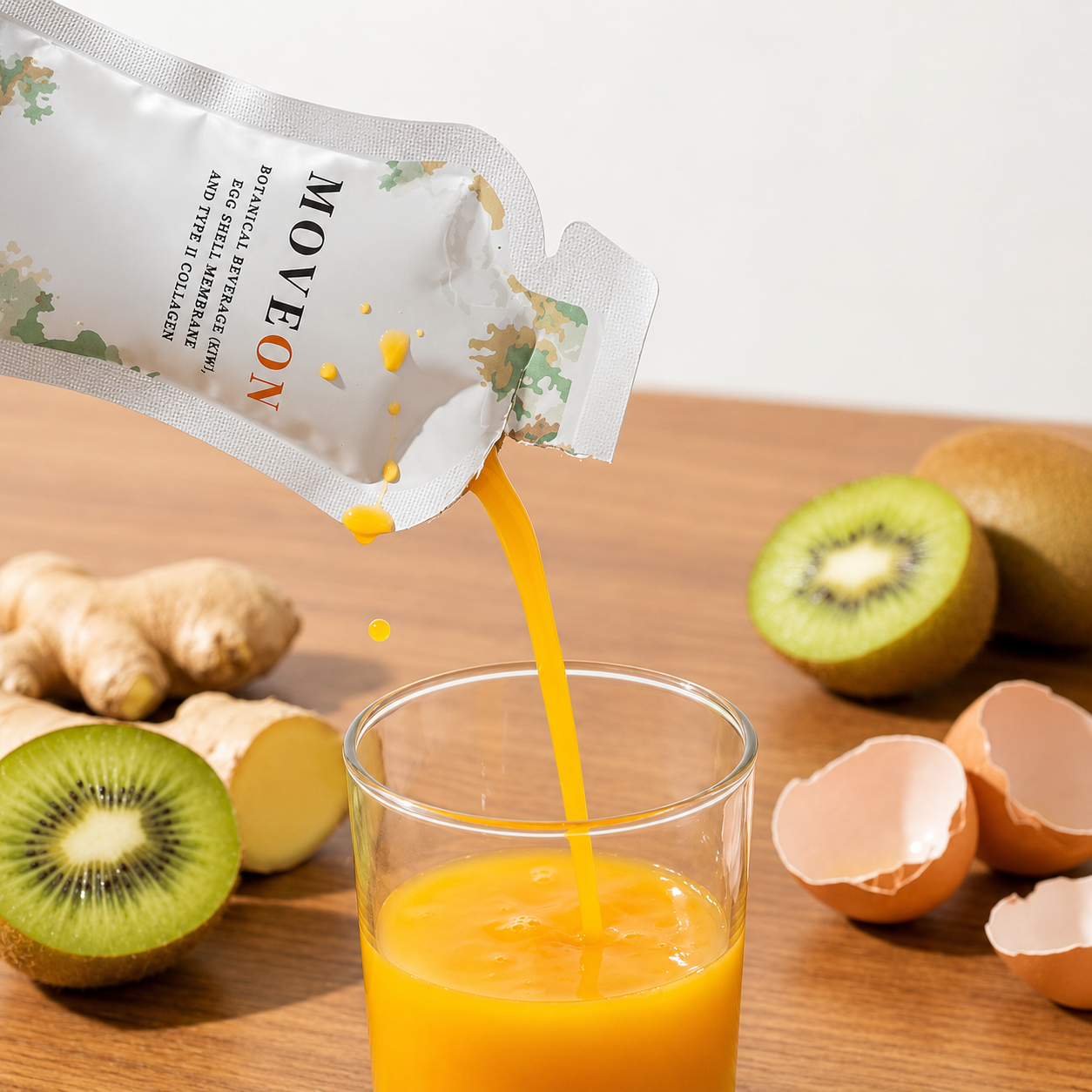 Pouring Moveon Liquid Sachet