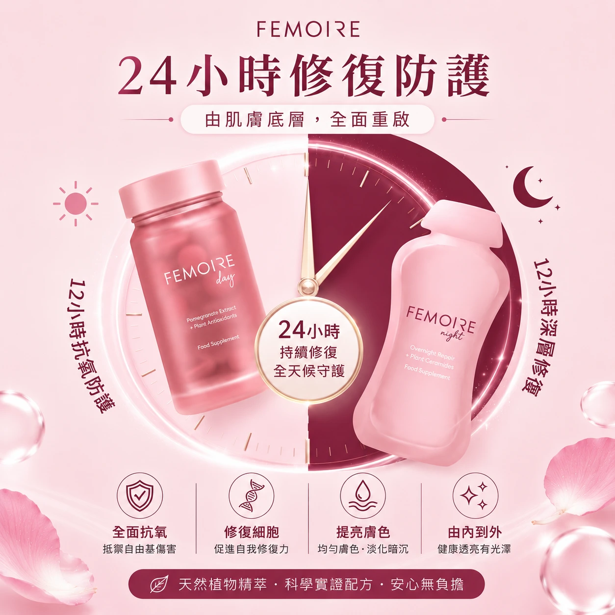 FEMOIRE 24小時日夜雙效