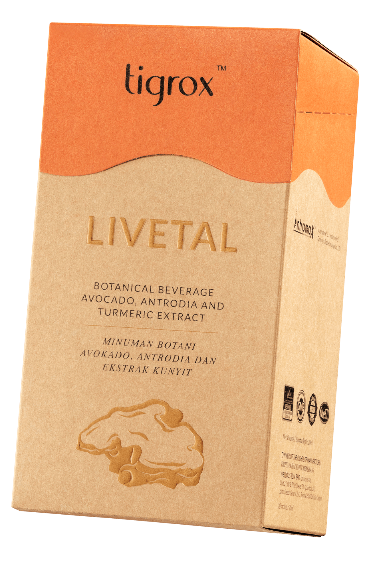 Livetal 牛樟芝植萃護肝飲