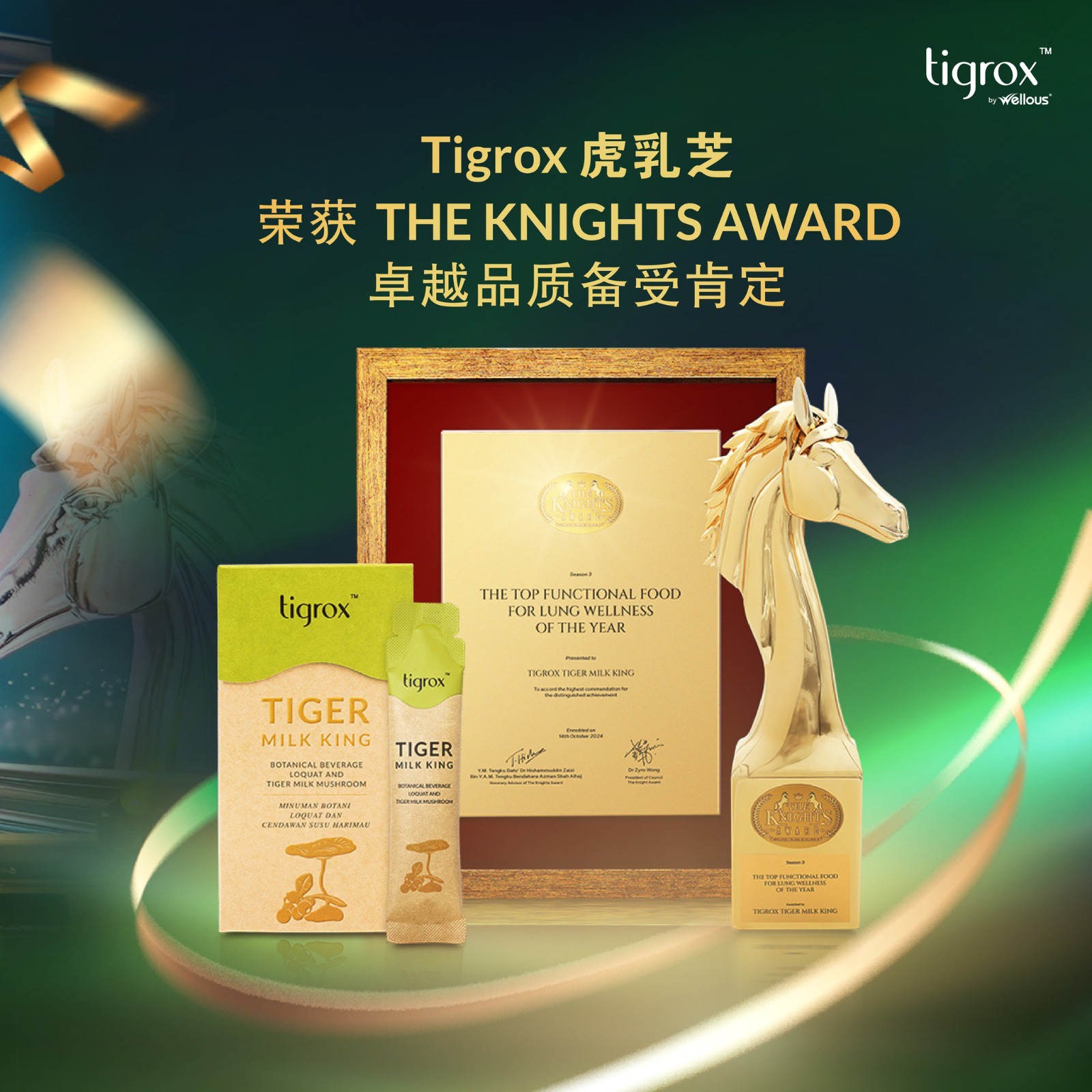 Tigrox 奖项