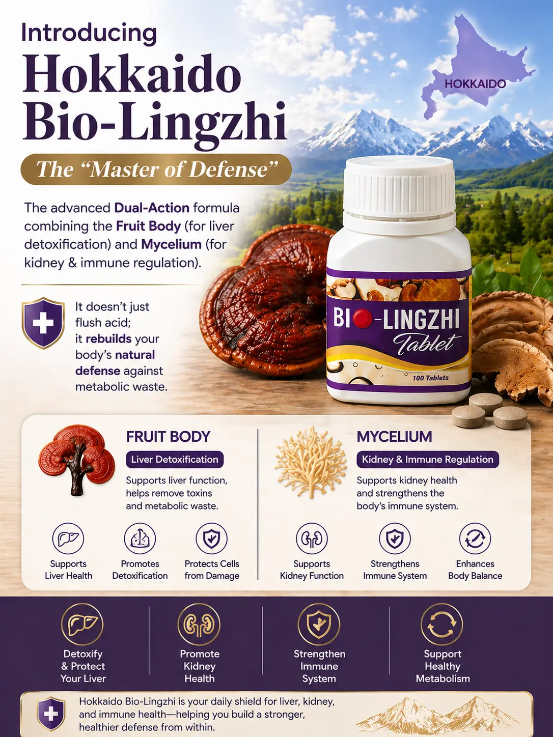Hokkaido Bio-Lingzhi Overview