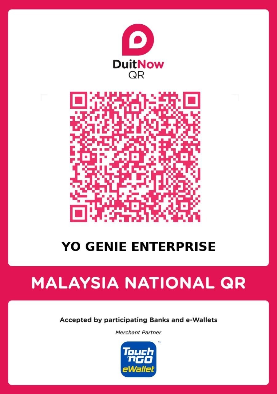 DuitNow QR · Yo Genie Enterprise