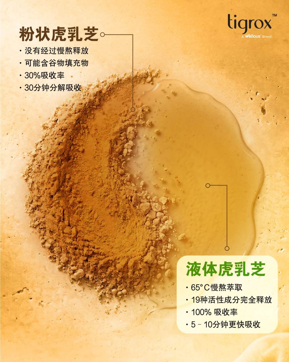 粉状虎乳芝 vs 液体虎乳芝