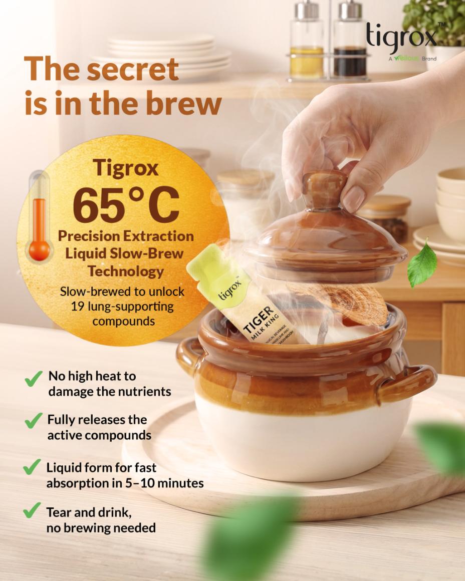 The secret is in the brew — slow-brew technology