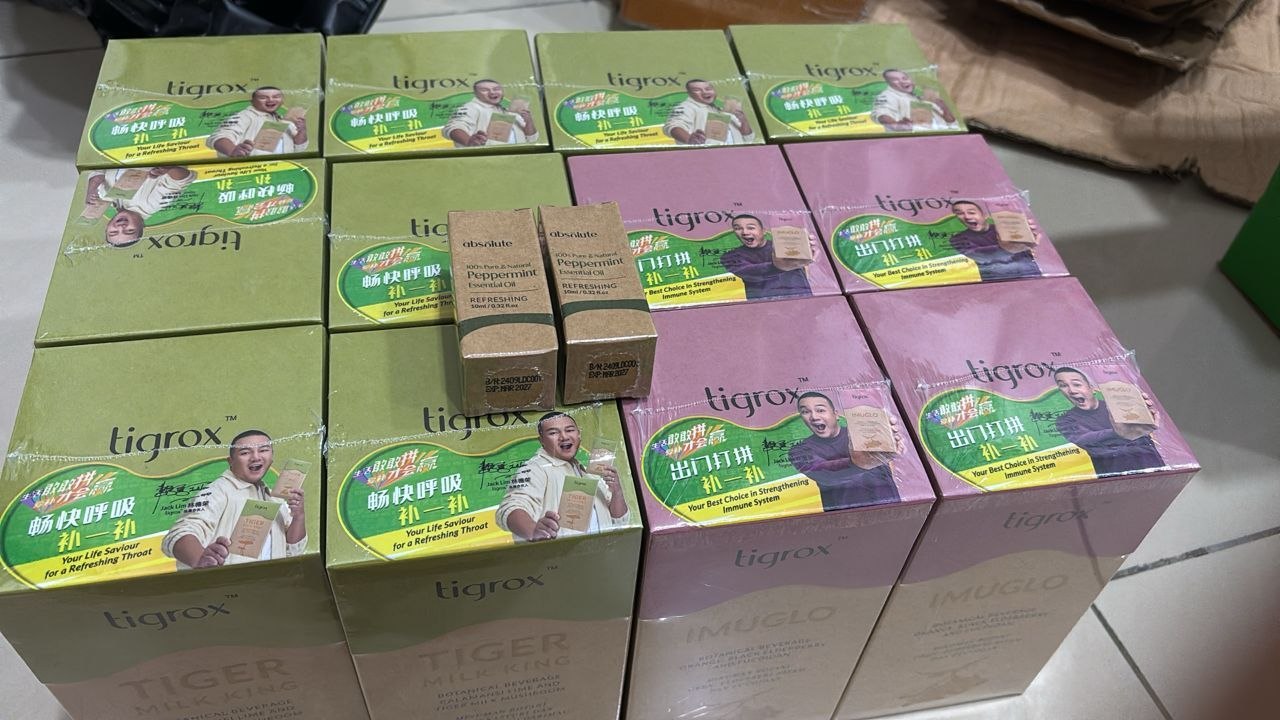 Customer's Tigrox delivery photo