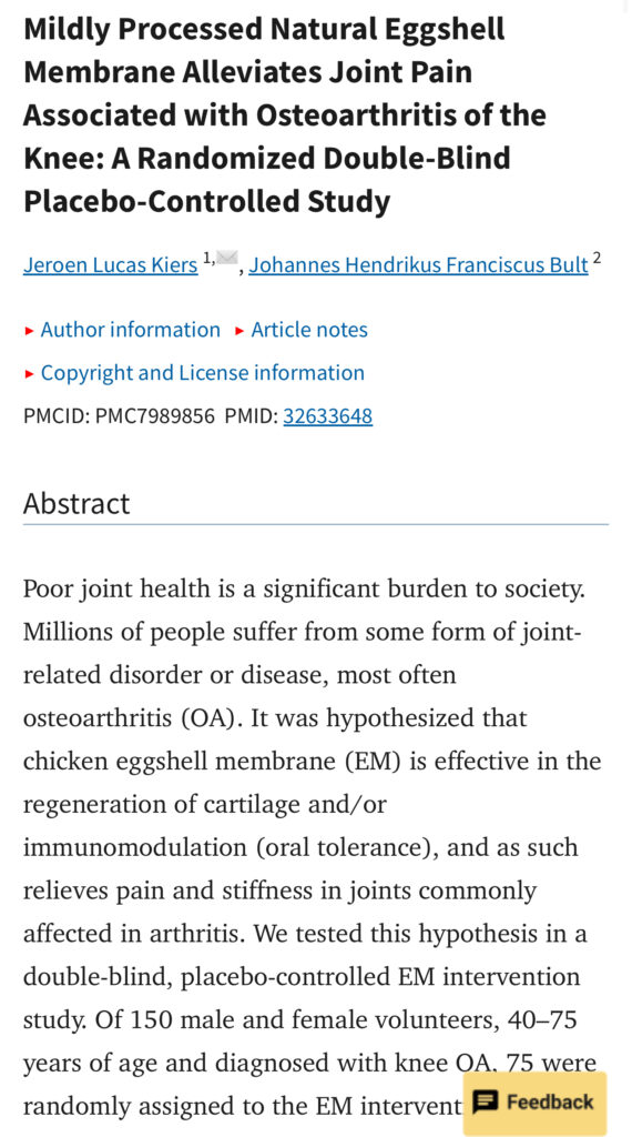 Clinical Trial Screenshot