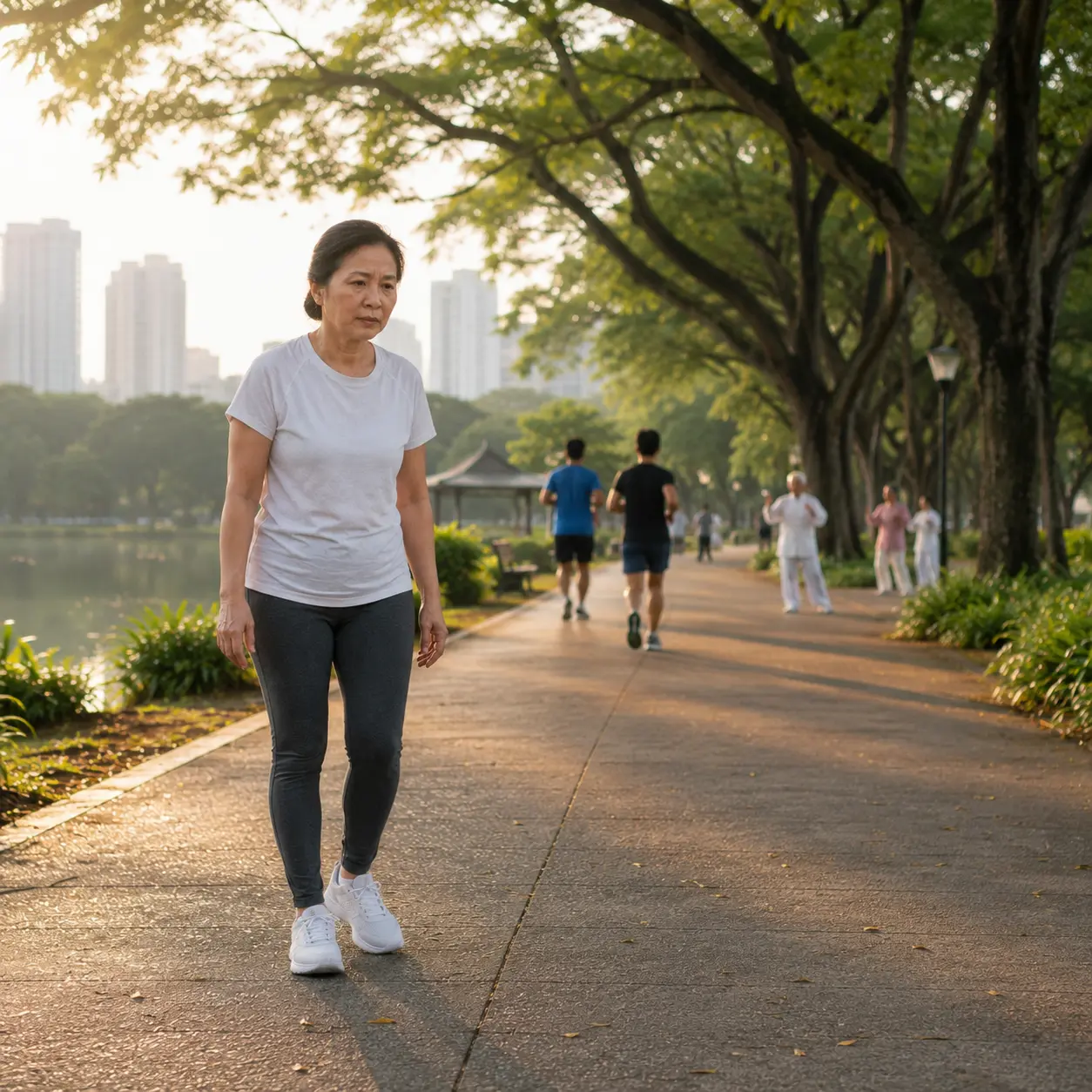 Less confidence during longer walks