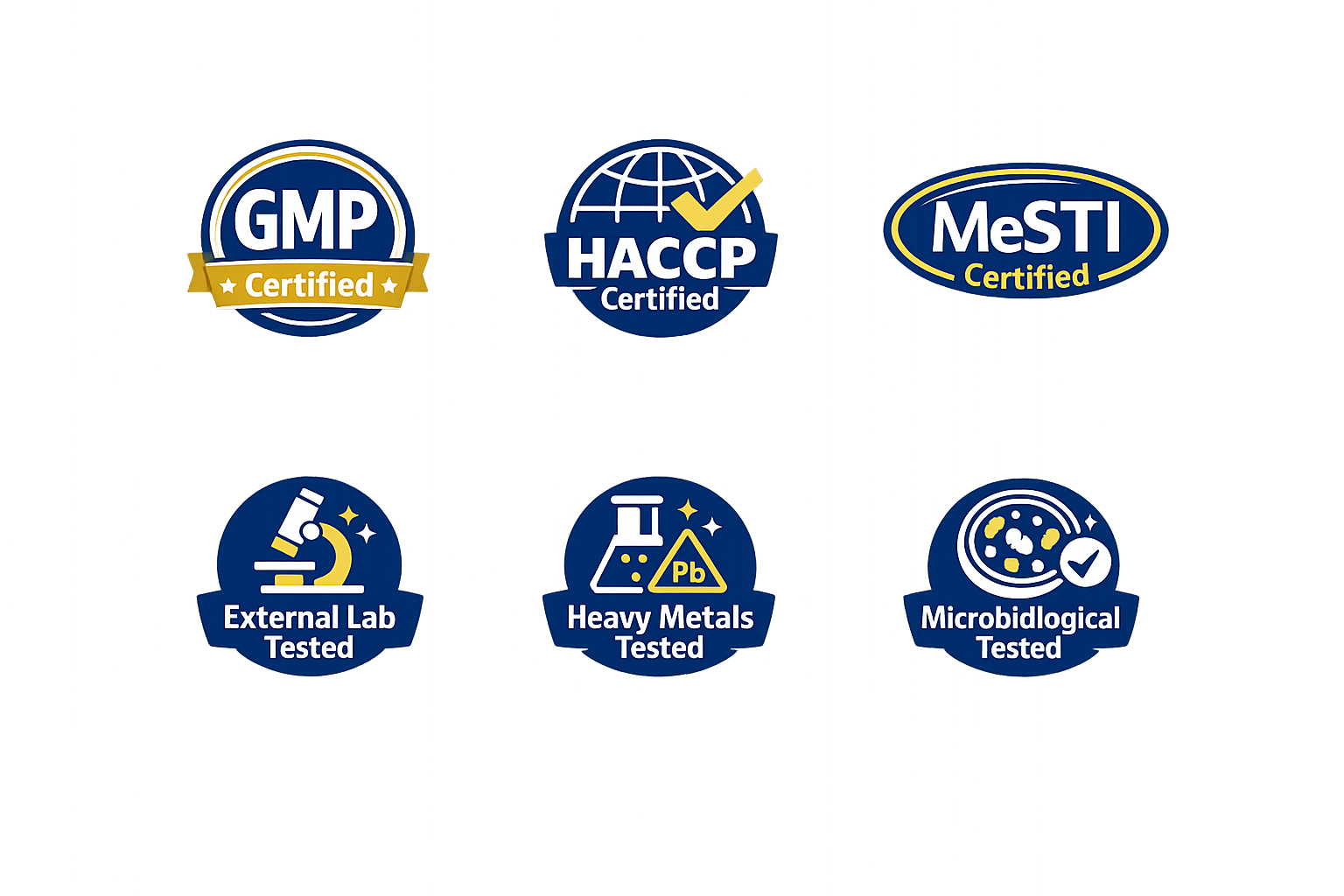 LIVEON Testing LIVEON GMP, HACCP and MeSTI laboratory testing
