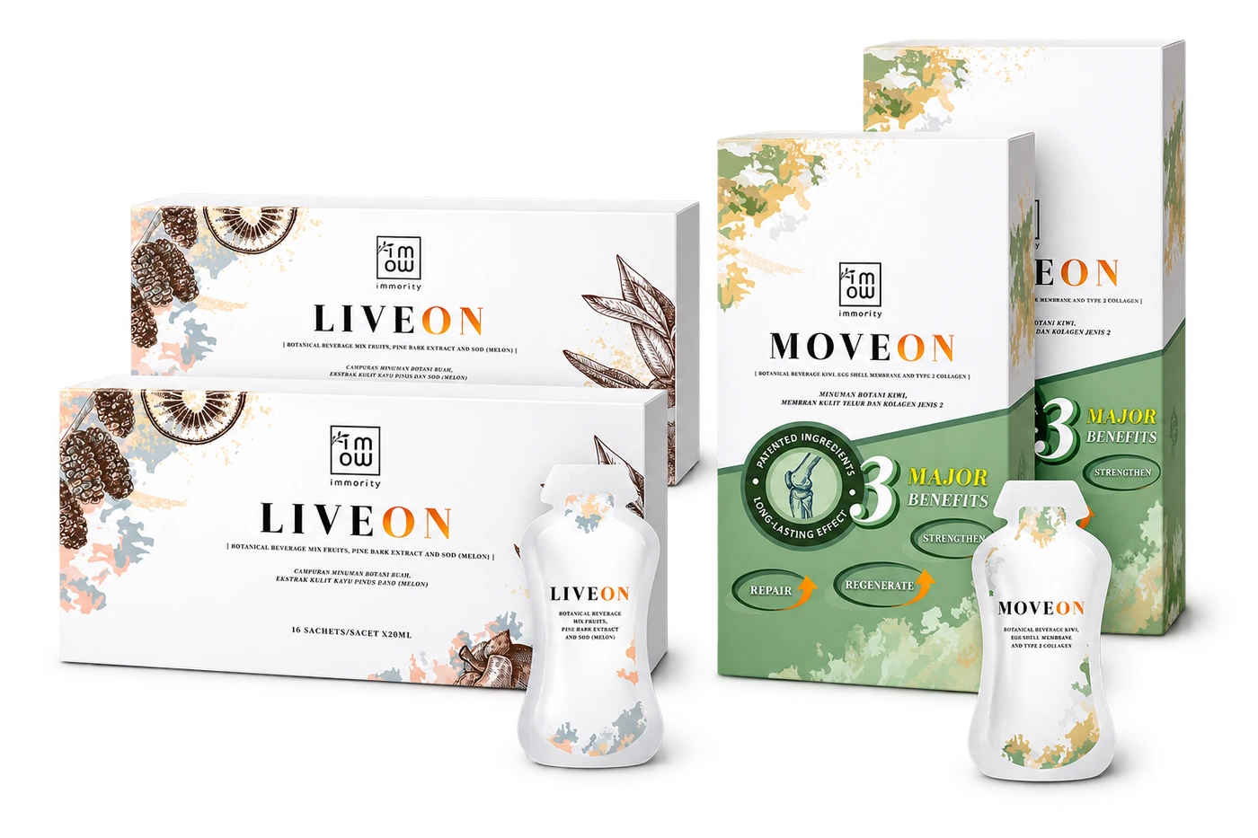 32-Day Programme with 2 MOVEON and 2 LIVEON boxes