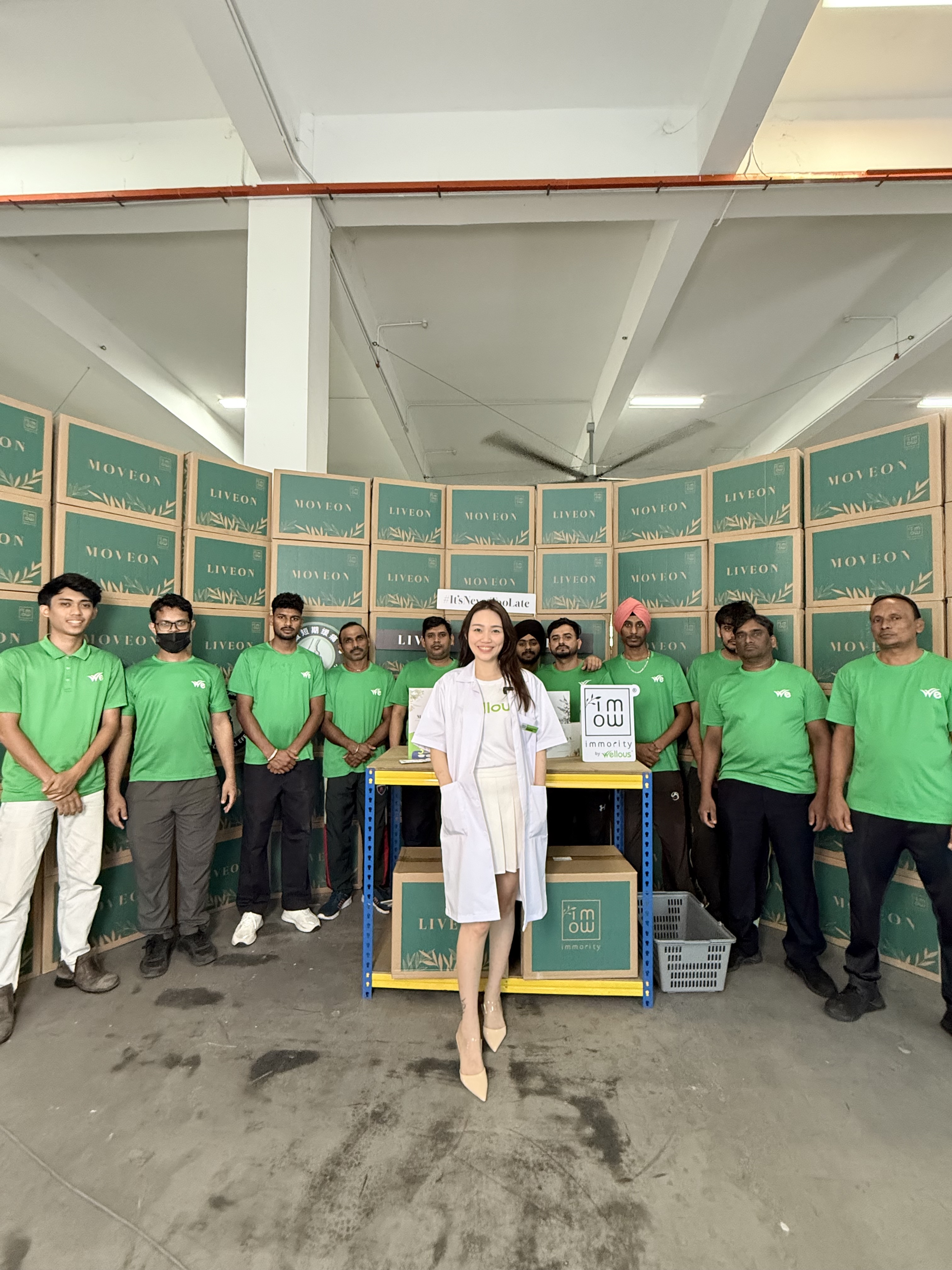 Faye's warehouse and operations