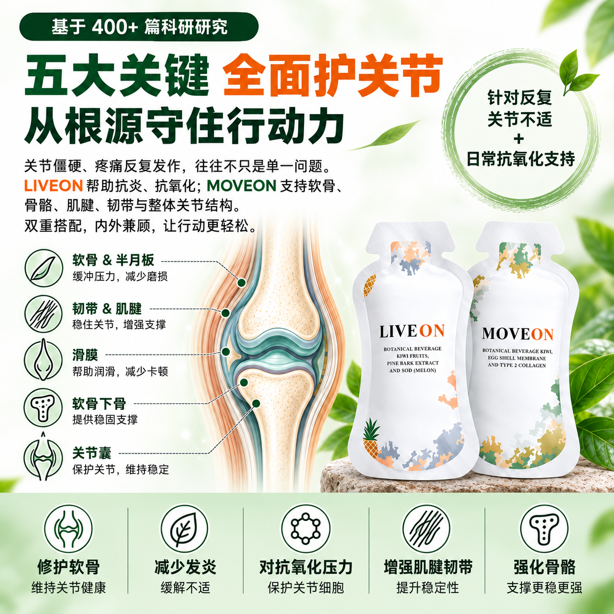 全面照顾关节的五大关键