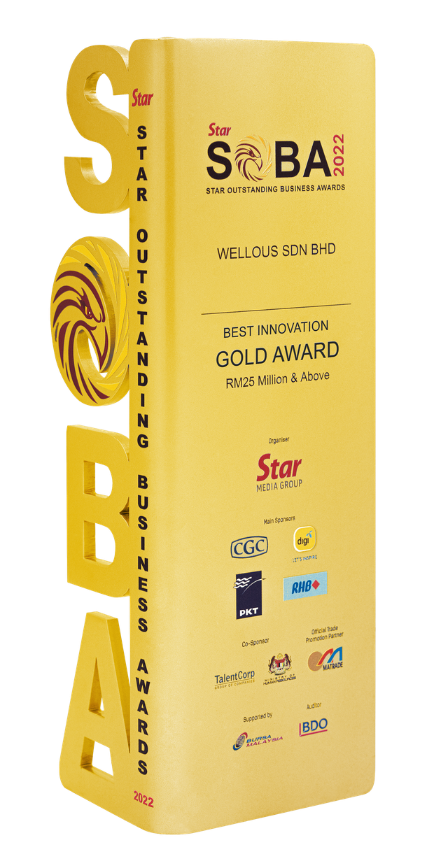 Star Outstanding Business Awards 2022 - Wellous Sdn Bhd