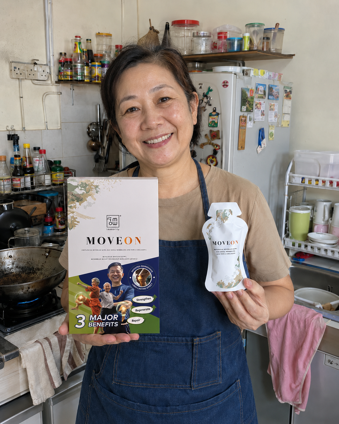 Grace Lee, MoveOn customer