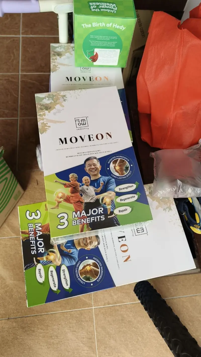 MoveOn delivery shared by Arvind Kumar from Batu Pahat
