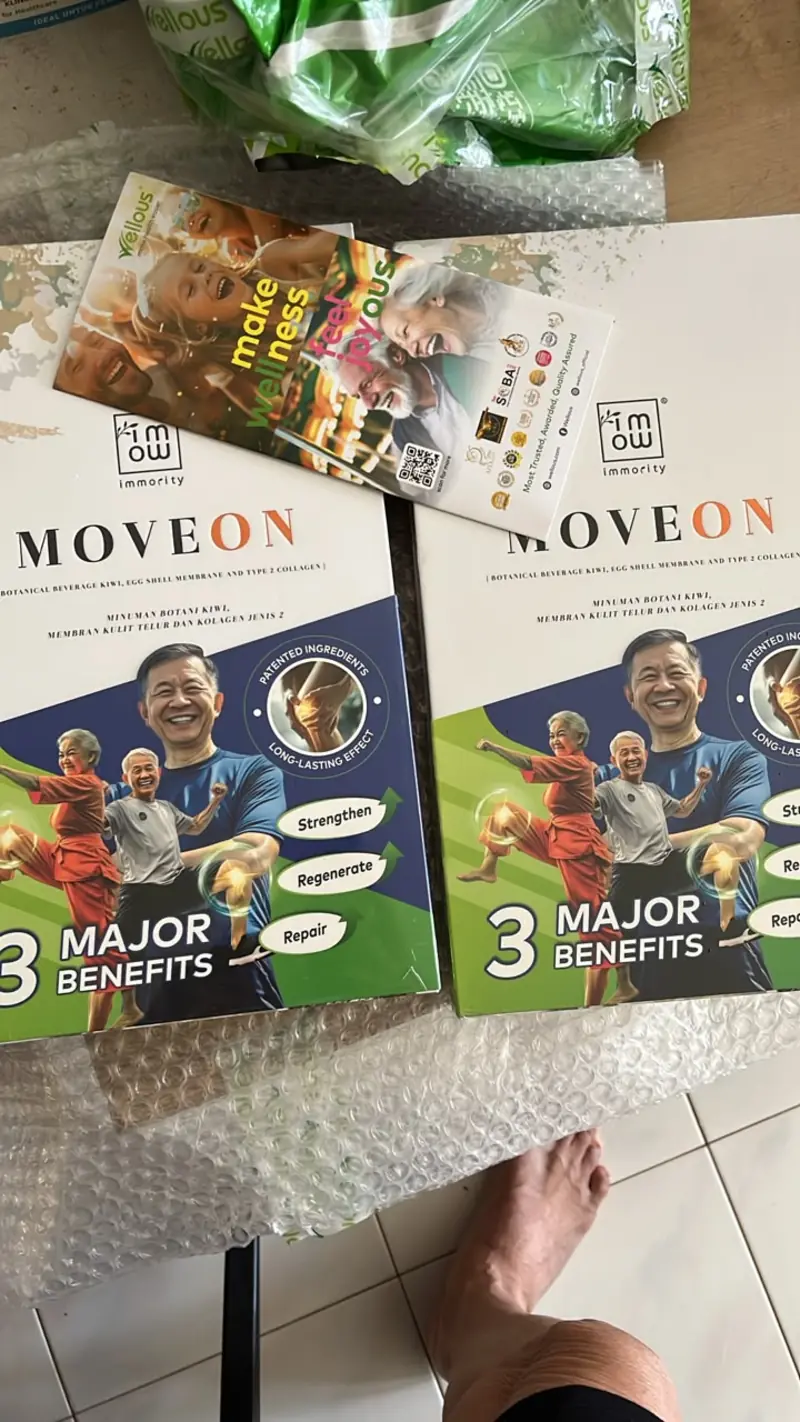 MoveOn delivery shared by Mdm Chia from Melaka