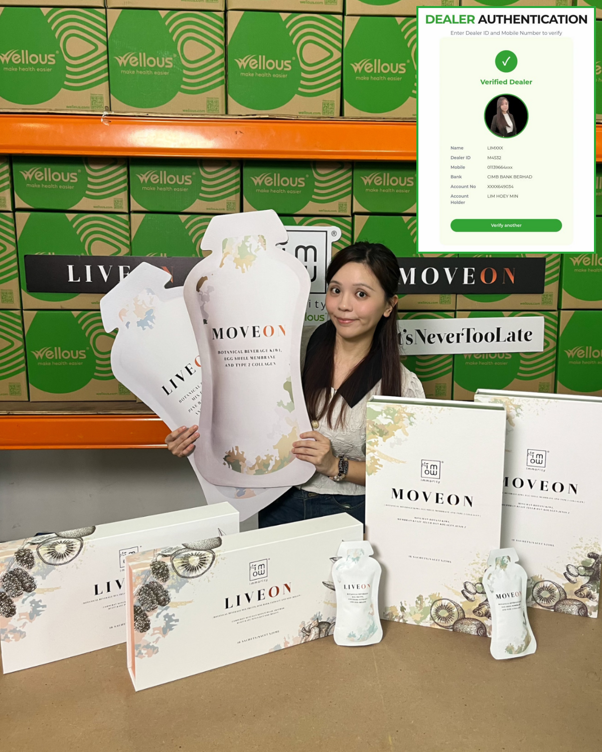 MoveOn and LiveOn authentic product support